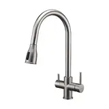 Смеситель Paulmark Lange Нержавеющая сталь SS/BS