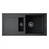 Кухонная мойка Omoikiri Sakaime 86-2-BL (4993117) Черный