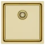 Кухонная мойка Paulmark Vista 44 UNI (440*440) Светлое золото LG