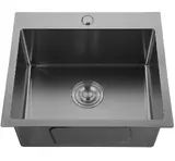 Кухонная мойка Granfest Metal 5050 (500*500) PVD Графит