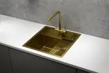 Кухонная мойка Granula KS-5051 (500*510) Золото Сатин