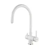 Смеситель Paulmark Heller Белый матовый WH