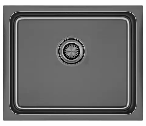 Кухонная мойка Paulmark Vista 54 UNI (540*440) Вороненая сталь GM