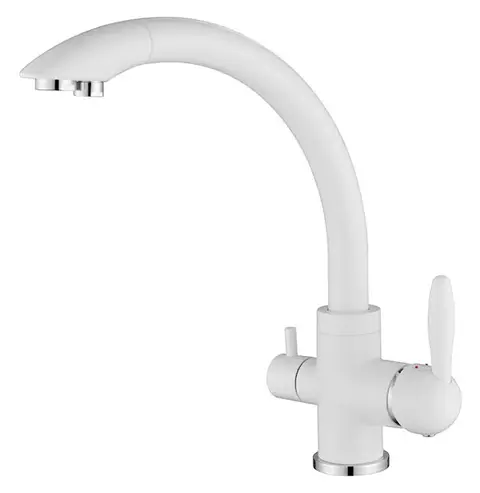 Смеситель Paulmark Essen Es213001 Белый матовый WH