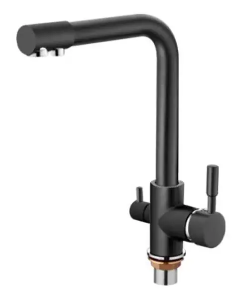 Смеситель Ledeme L4055B-3 (Черный)