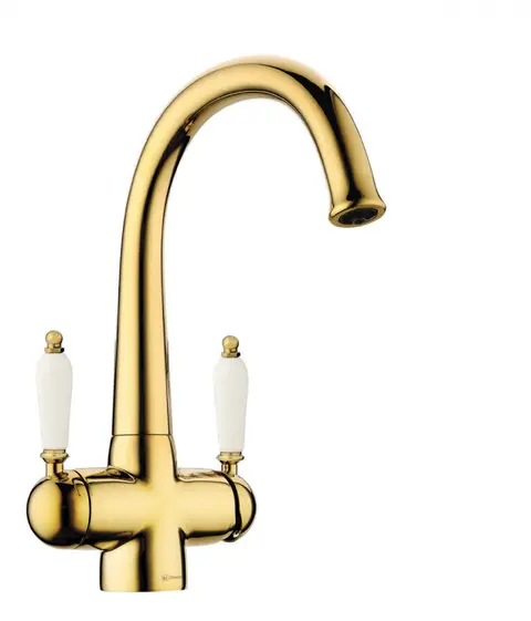 Смеситель Omoikiri Okinawa-2-G (4994253) Золото