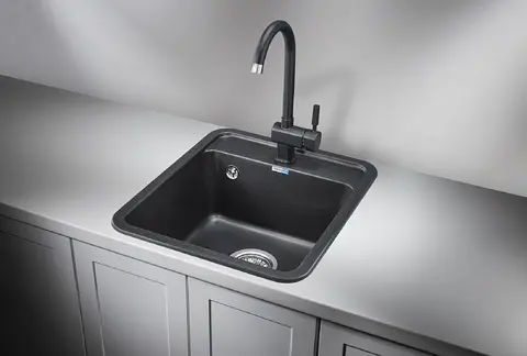 Кухонная мойка Granula Standart ST-4202 (420*500) Черный
