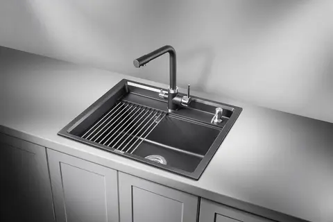 Кухонная мойка Granula KS-6003 (600*510) Черный